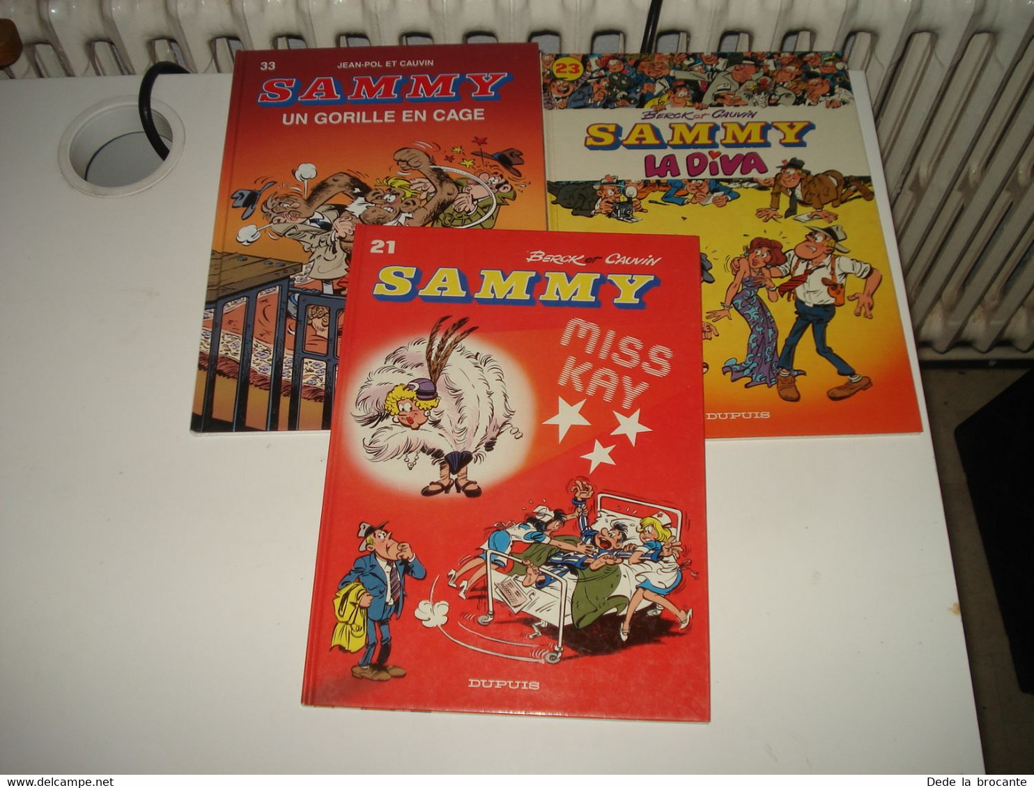 C30 / Lot De 5 BDs " Sammy " 2 E.O + 3 Re - Très Bon état Et état Neuf - Très Petit Prix - Sammy