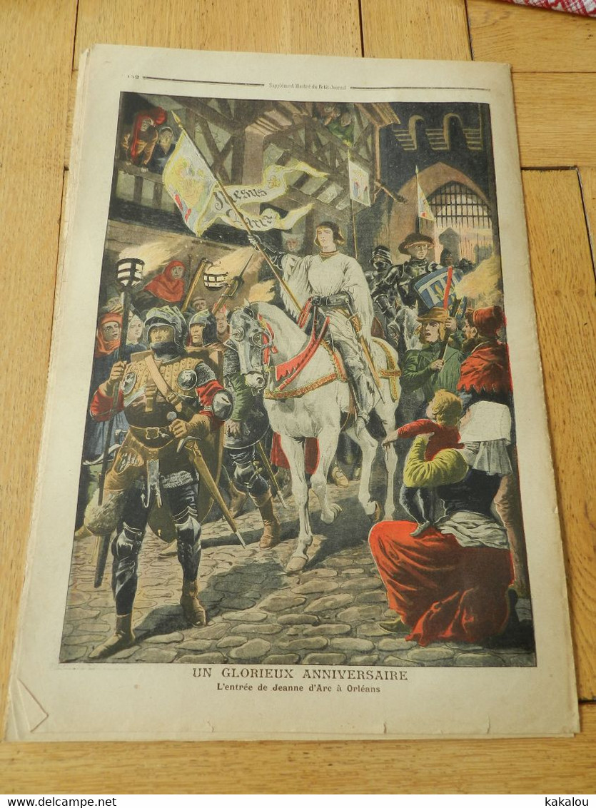 Le Petit Journal 1907 L'ogresse Jeanne Weber / Jeanne D'arc - 1900-1949