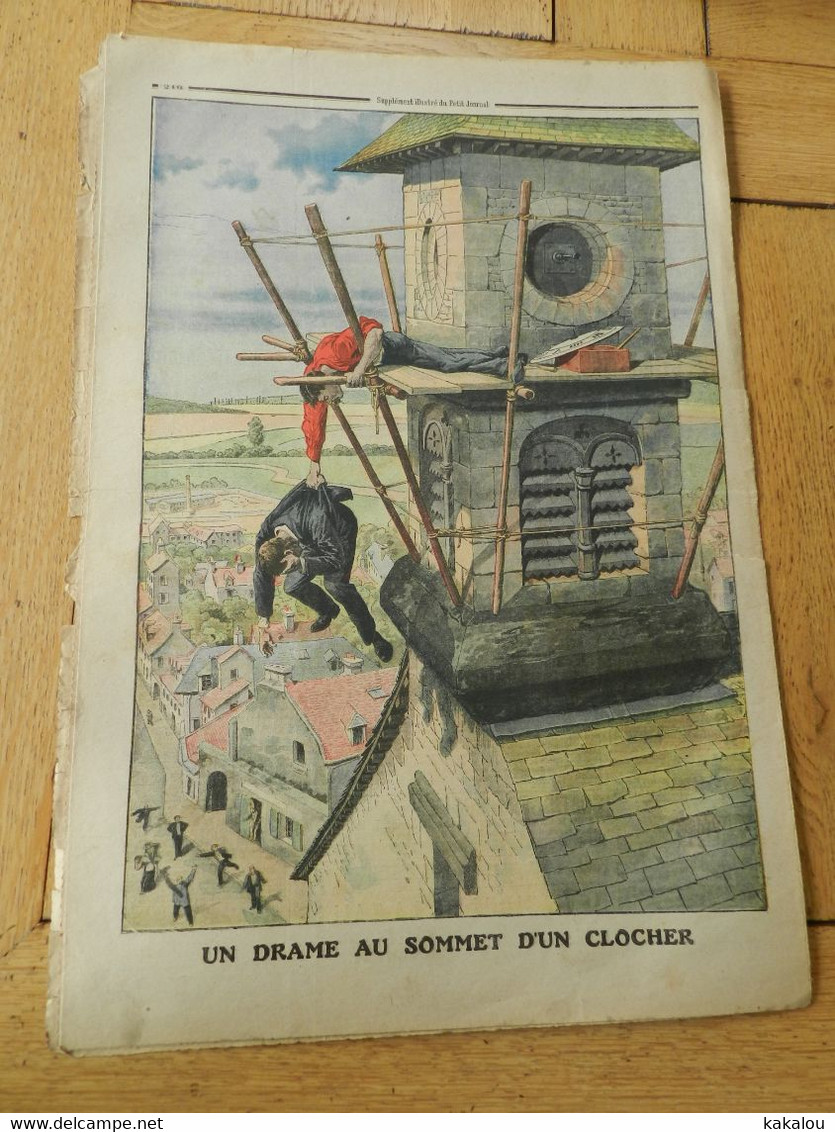 Le Petit Journal 1911 Le Couronnement Du Roi D'angleterre /un Drame Au Sommet D'un Clocher - 1900-1949