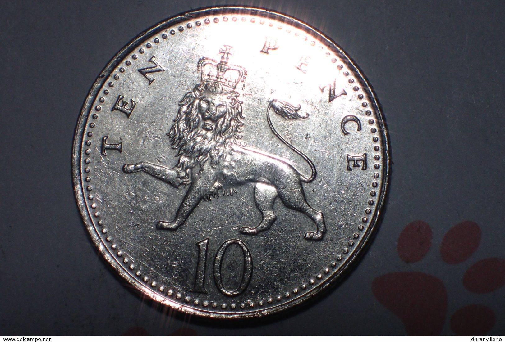 Monnaie, Grande-Bretagne, Elizabeth II, 10 Pence, 2003, TTB, Copper-nickel - 10 Pence & 10 New Pence