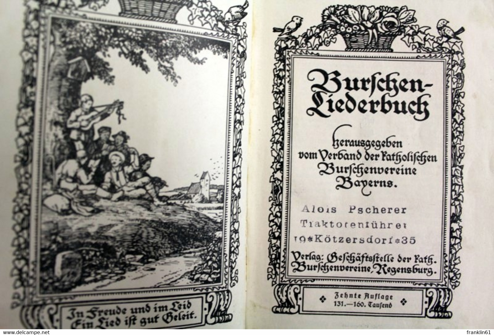 Burschen-Liederbuch - Musica