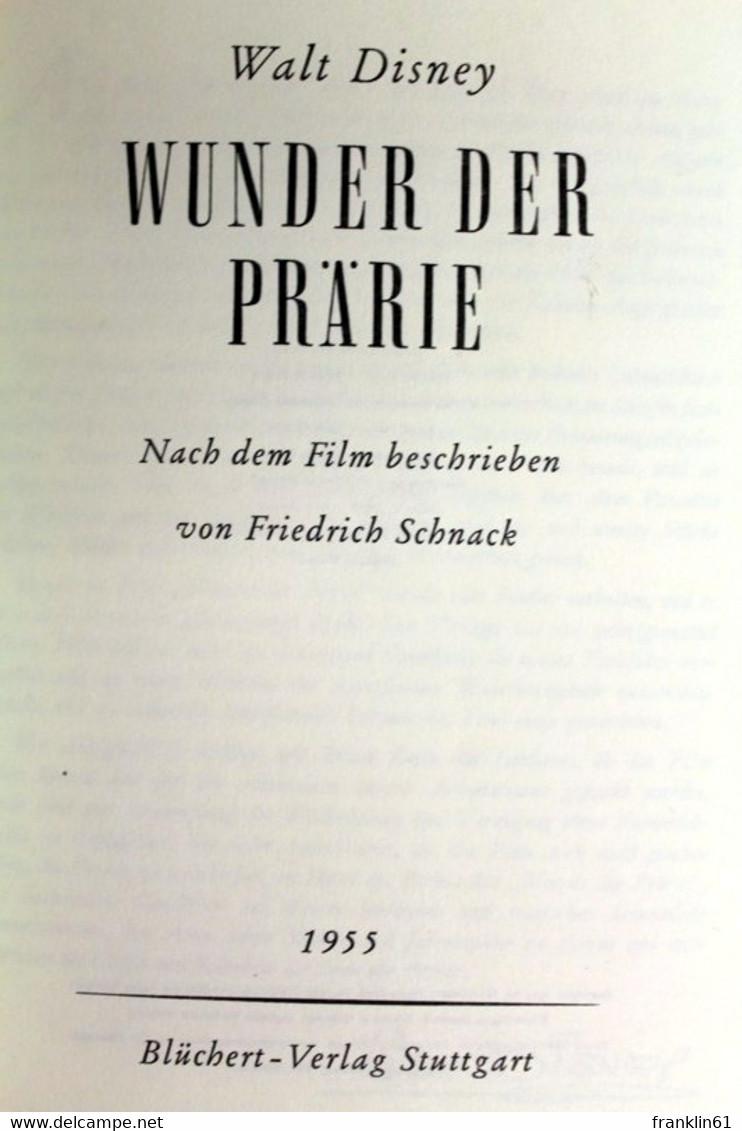 Wunder Der Prärie. - Teatro E Danza