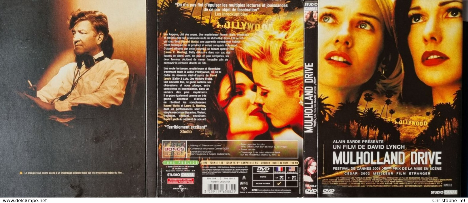 MULHOLLAND DRIVE. DVD. David Lynch - Classic