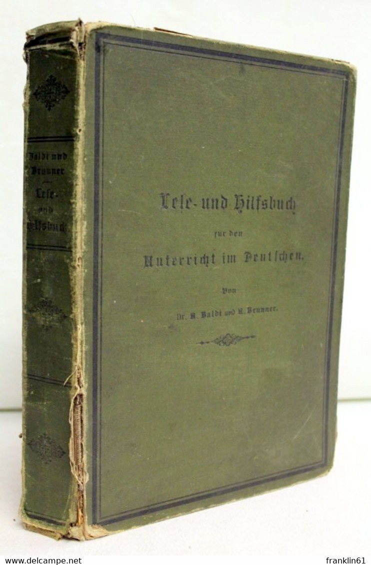 Lese- Und Hilfsbuch Für Den Unterricht Im Deutschen An - Livres Scolaires