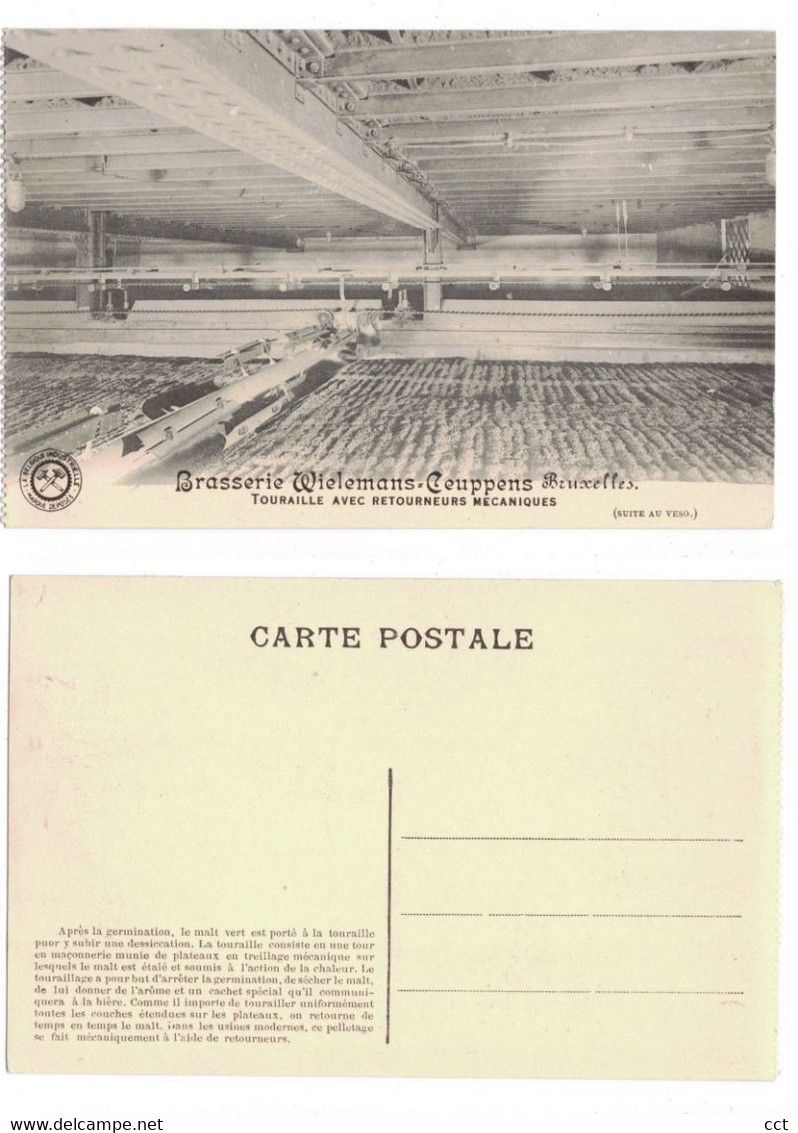 Forest Bruxelles Brasserie Wielemans-Ceuppens   Touraille Avec Retourneurs Mécaniques - Forest - Vorst