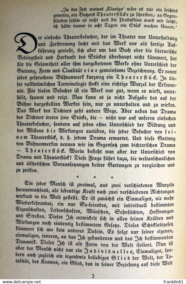 Das Theaterstück. - Theater & Tanz