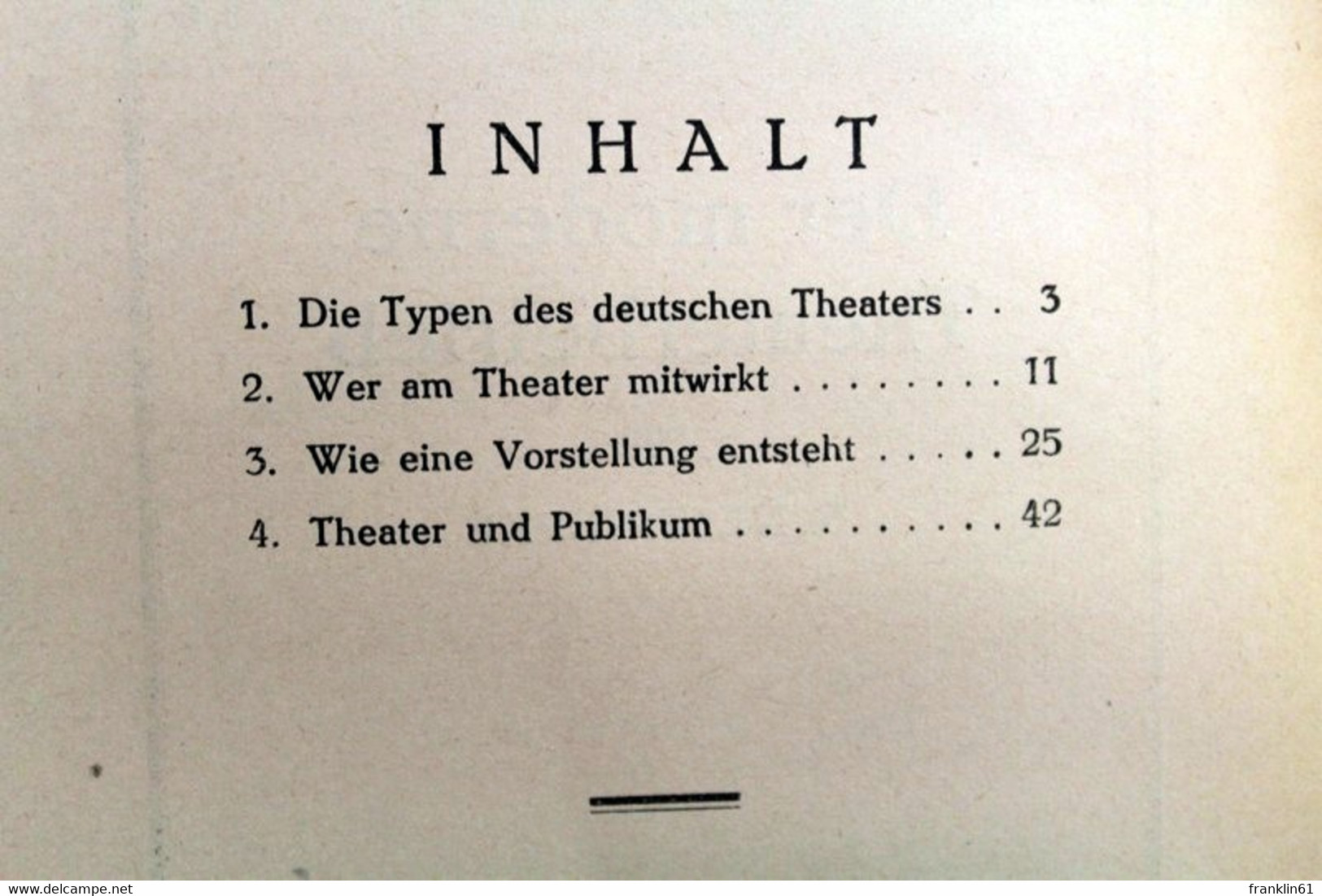 Kunst Und Volk. Heft 1. Der Moderne Theaterbetrieb. - Theater & Tanz