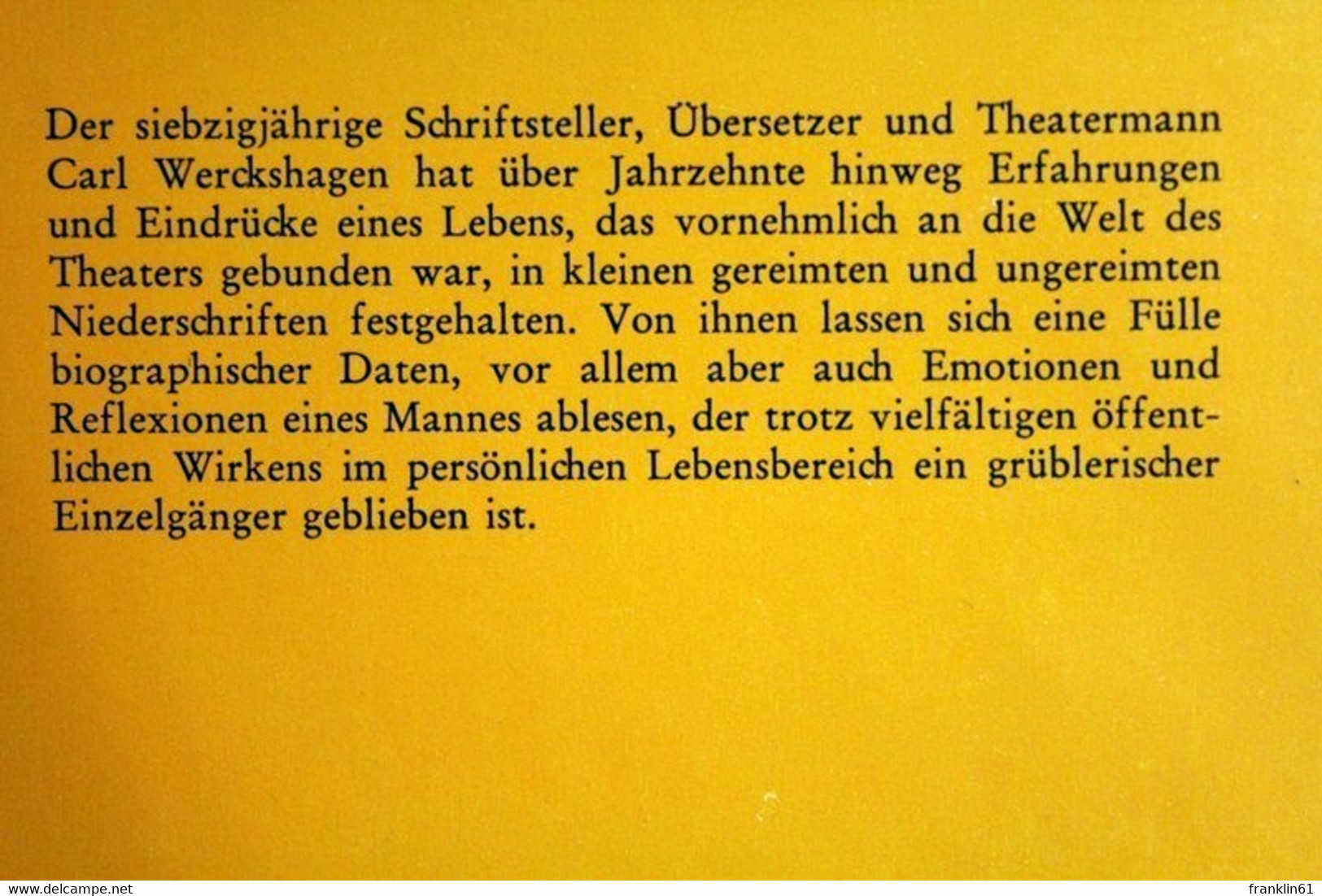 Früher Oder Später, Gereimtes Und Ungereimtes Aus Einem Dramaturgenleben - Theatre & Dance