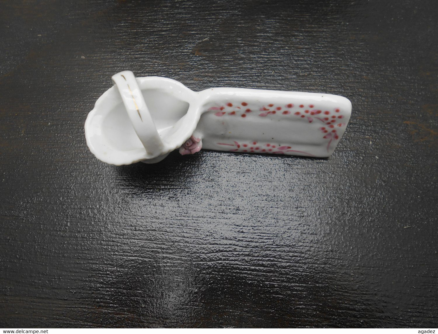 6 Jolis Porte Couteaux En Porcelaine - Messer