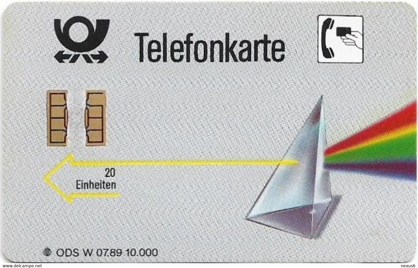 Germany - Internationale Funkausstellung Berlin 1989 - W15-07.89 - 20U, 10.000ex, Used - W-Series : Publicitaires - D. Bundespost
