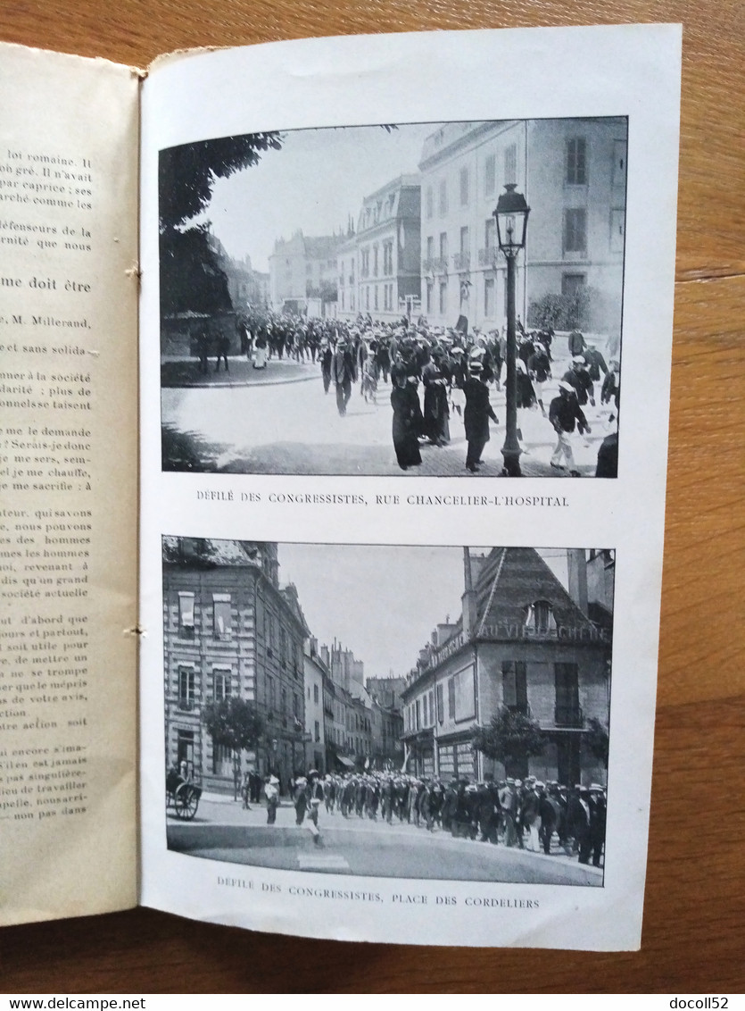 LE SEMEUR - LE CONGRES DE DIJON DES 10,11 ET 12 JUIN 1908  NOMBREUSES ILLUSTRATIONS - Franche-Comté