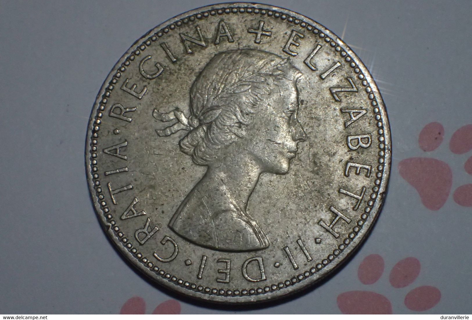 Monnaie, Grande-Bretagne, Elizabeth II, 1/2 Half Crown, 1966, Cupro-nickel - K. 1/2 Crown
