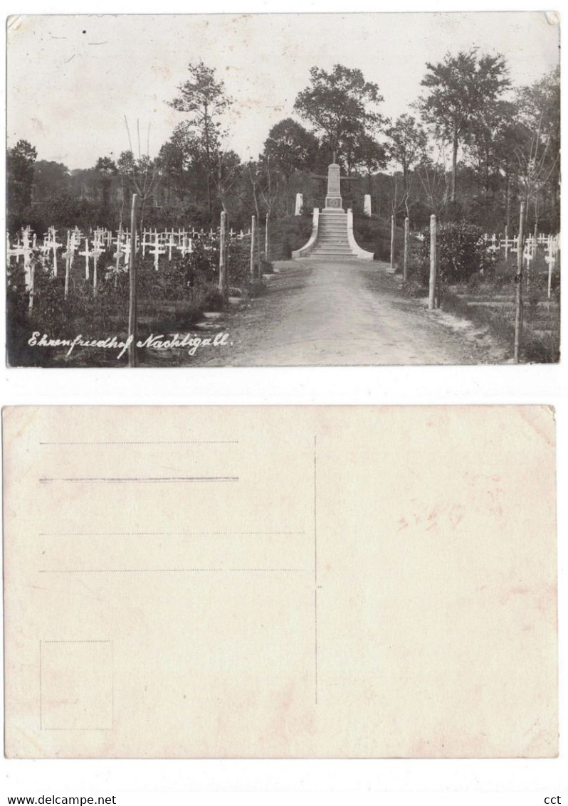 Wervik  Ehrenfriedhof Nachtegaal   Friedhof  EERSTE WERELDOORLOG - Wervik