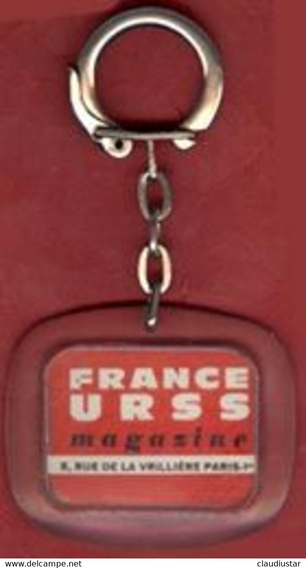 ** PORTE - CLEFS  FRANCE - U. R. S. S.  MAGAZINE ** - Portachiavi