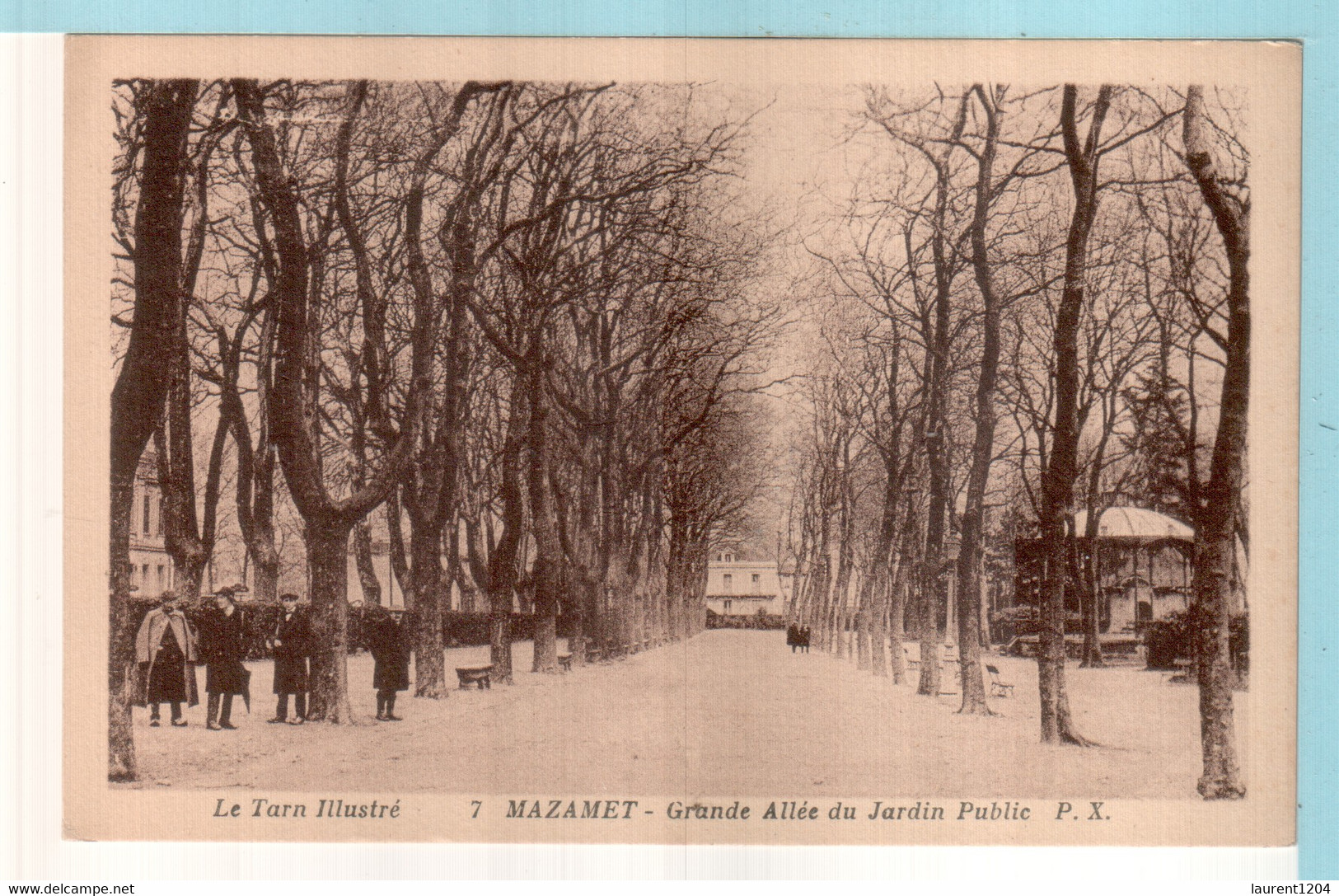 Mazamet : Grande Allée Du Jardin Public - Mazamet