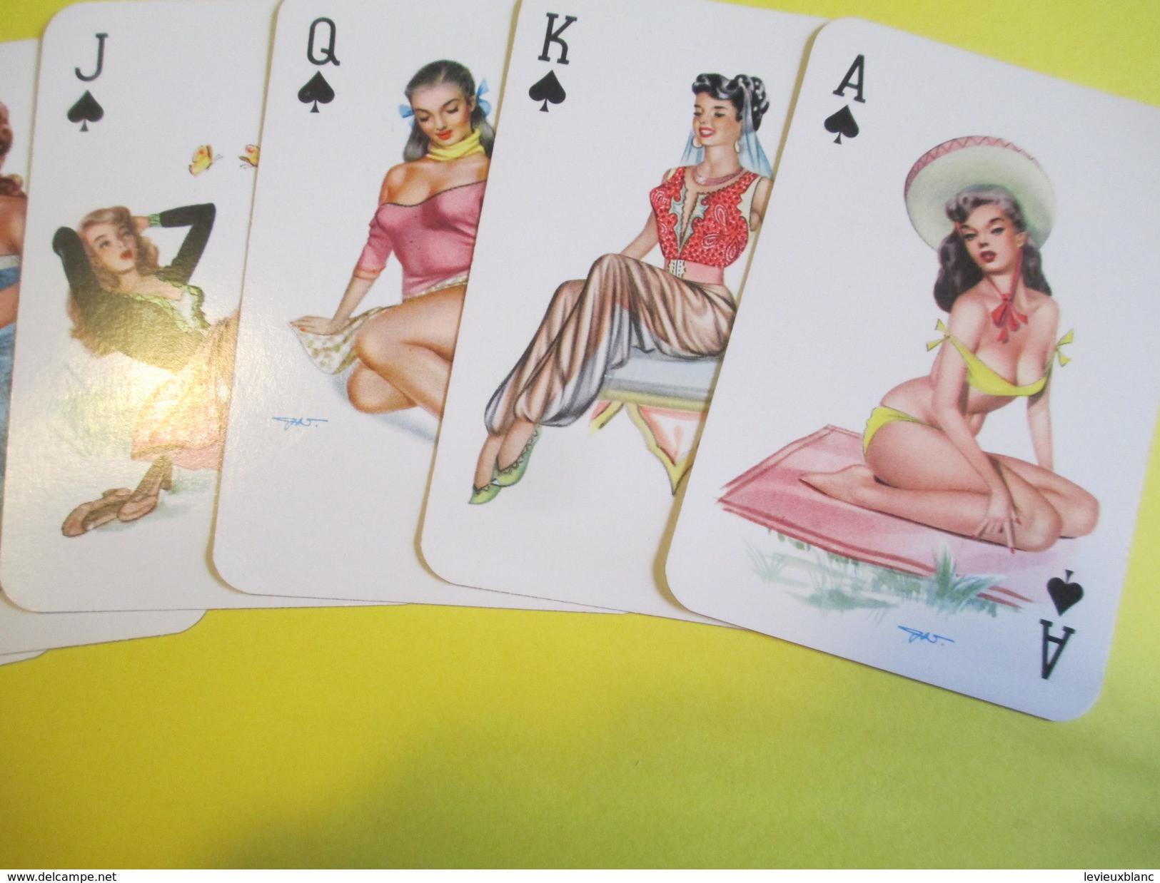 55 Playing Cards/Cartes à Jouer De Charme/ " Darling"/Heinz Villiger/Joker/Germany/Vers 1950-1960    CAJ27bis - Otros & Sin Clasificación