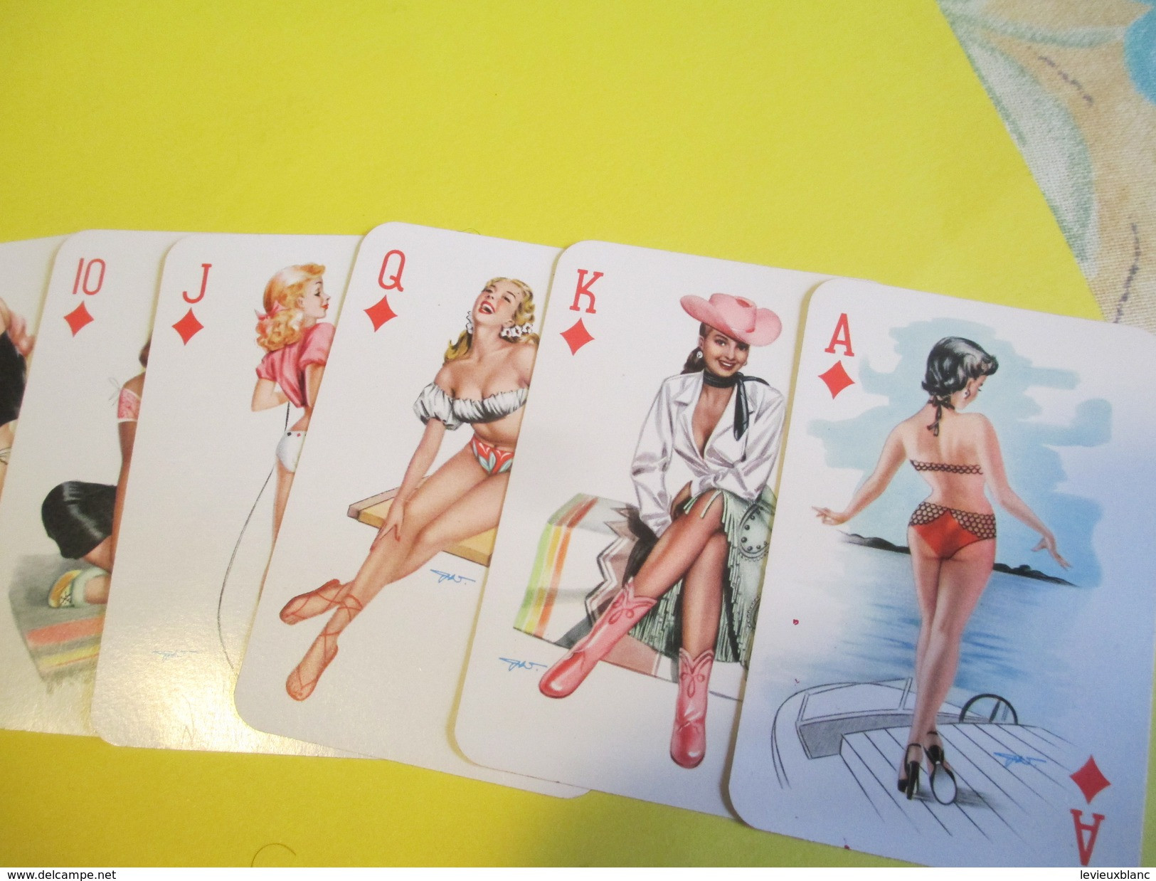 55 Playing cards/Cartes à Jouer de Charme/ " Darling"/Heinz Villiger/Joker/Germany/Vers 1950-1960    CAJ27bis