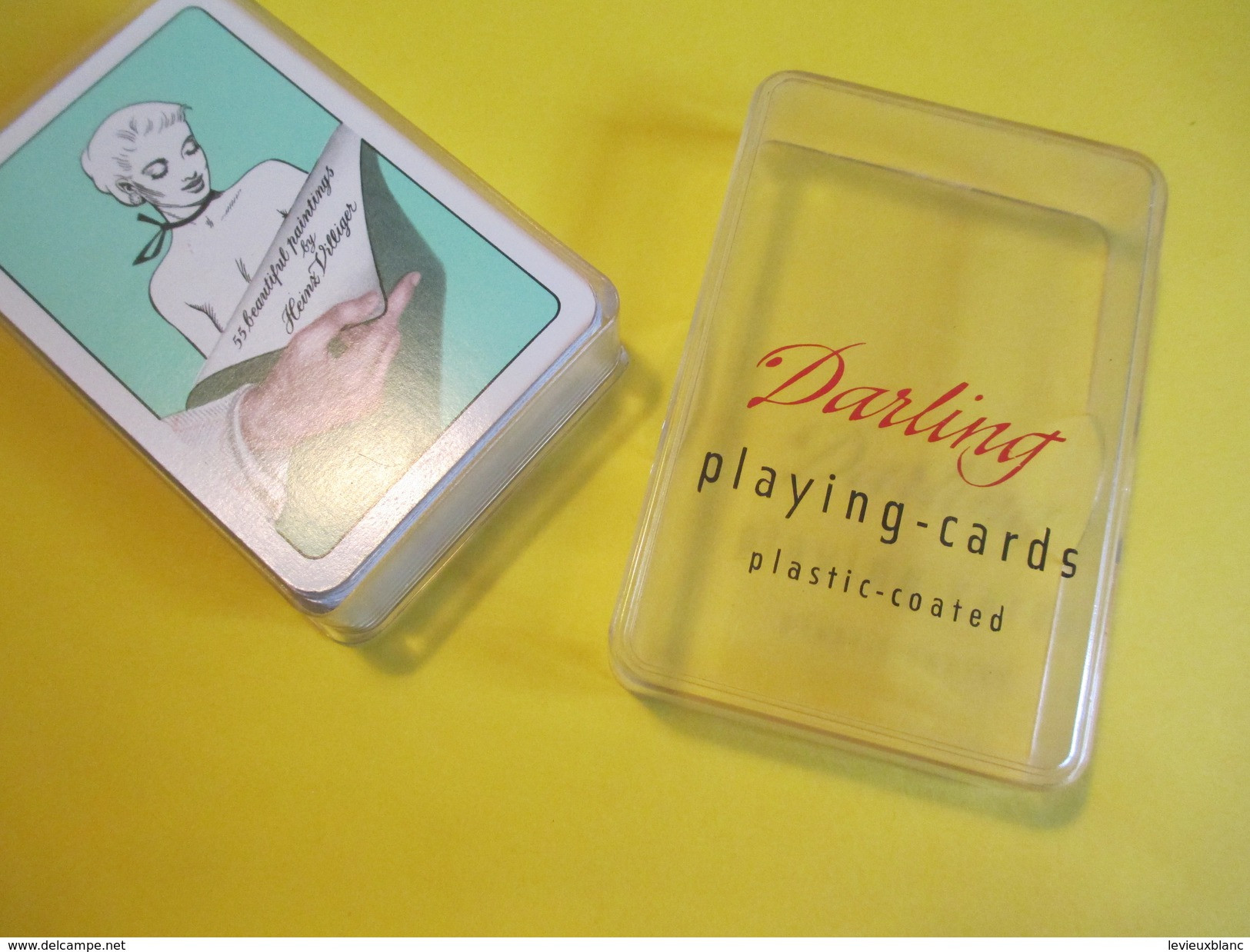 55 Playing cards/Cartes à Jouer de Charme/ " Darling"/Heinz Villiger/Joker/Germany/Vers 1950-1960    CAJ27bis