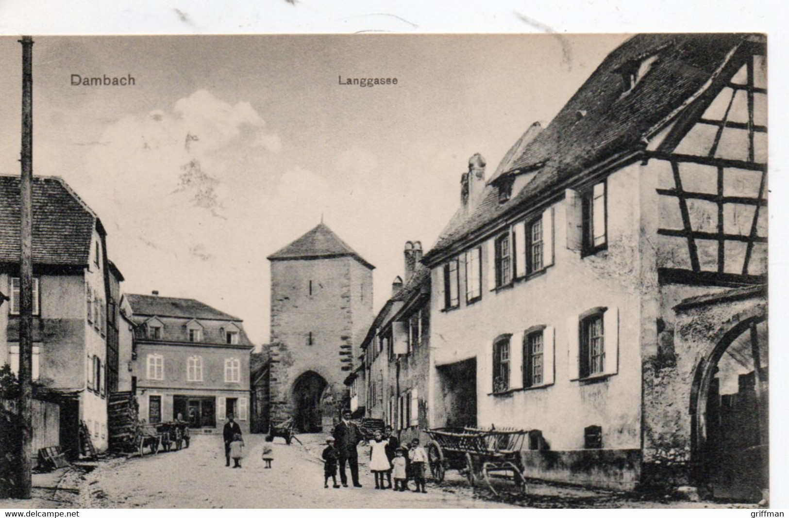 DAMBACH LA VILLE LANGGASSE TBE - Dambach-la-ville