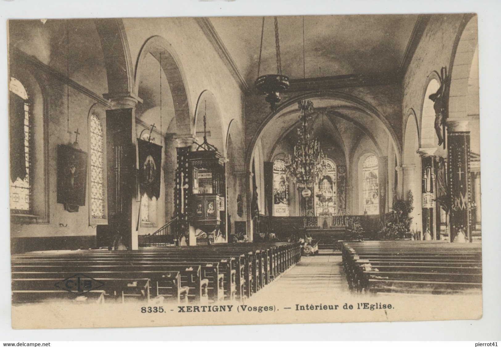 XERTIGNY - Intérieur De L'Eglise - Xertigny