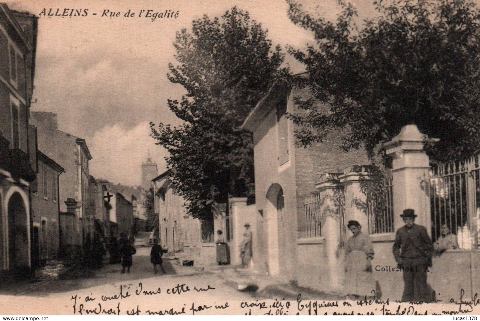 13 / ALLEINS / RUE DE L EGALITE / COL L.A - Alleins