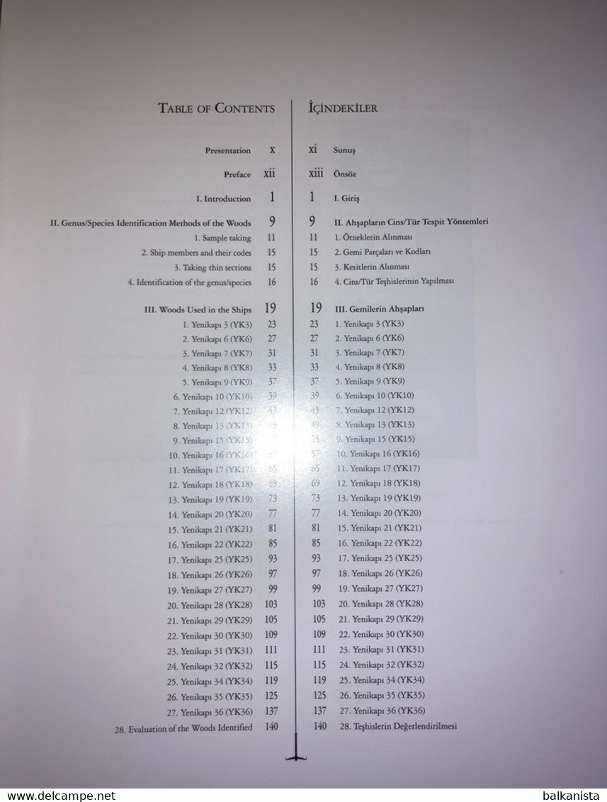 Archaeology Yenikapi Shipwrecks Vol. II Woods Of Yenikapı Shipwrecks Istanbul - Antiquité
