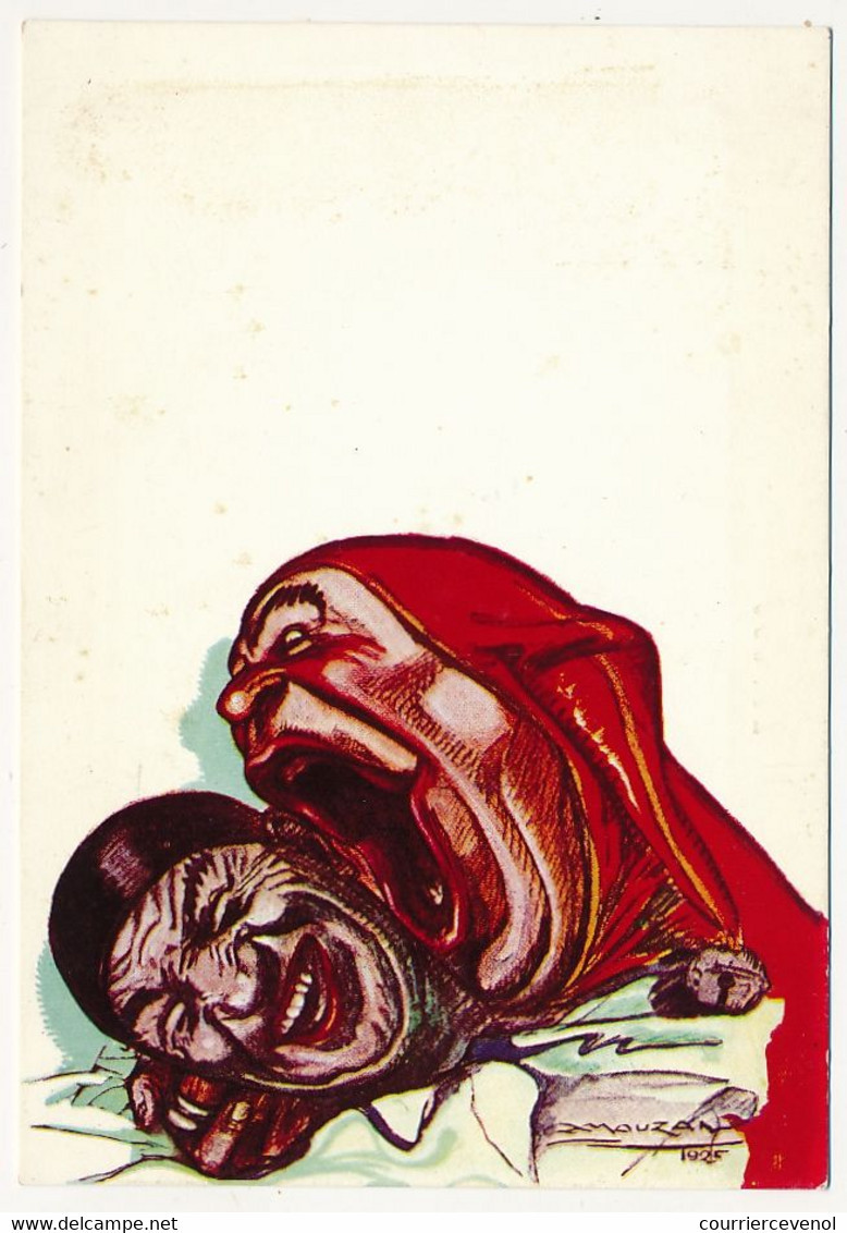 CPM - Illustrateur MAUZAN - Réédition "Pierrot Et Le Fou" (1926) Pour Le Centenaire De Naissance De Mauzan - Mauzan, L.A.