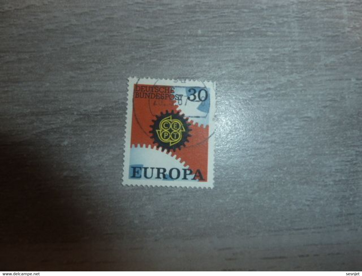 Deutsche Bundespost - Europa - C.e.p.t. - Val 30 - Multicolore - Oblitéré - Année 1967 - - 1967