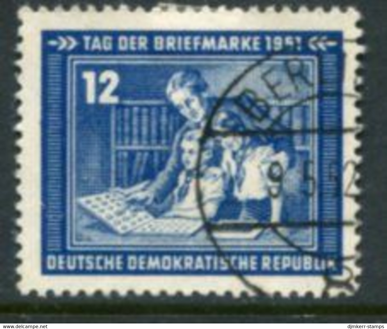 DDR / E. GERMANY 1951  Stamp Day Used.  Michel  295 - Oblitérés