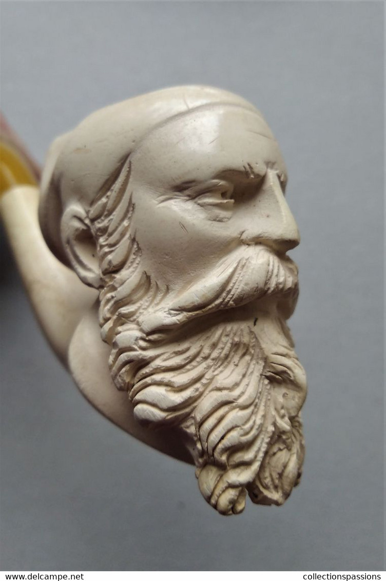 - Ancienne Pipe - Pipe En écume - - Meerschaum Pipes