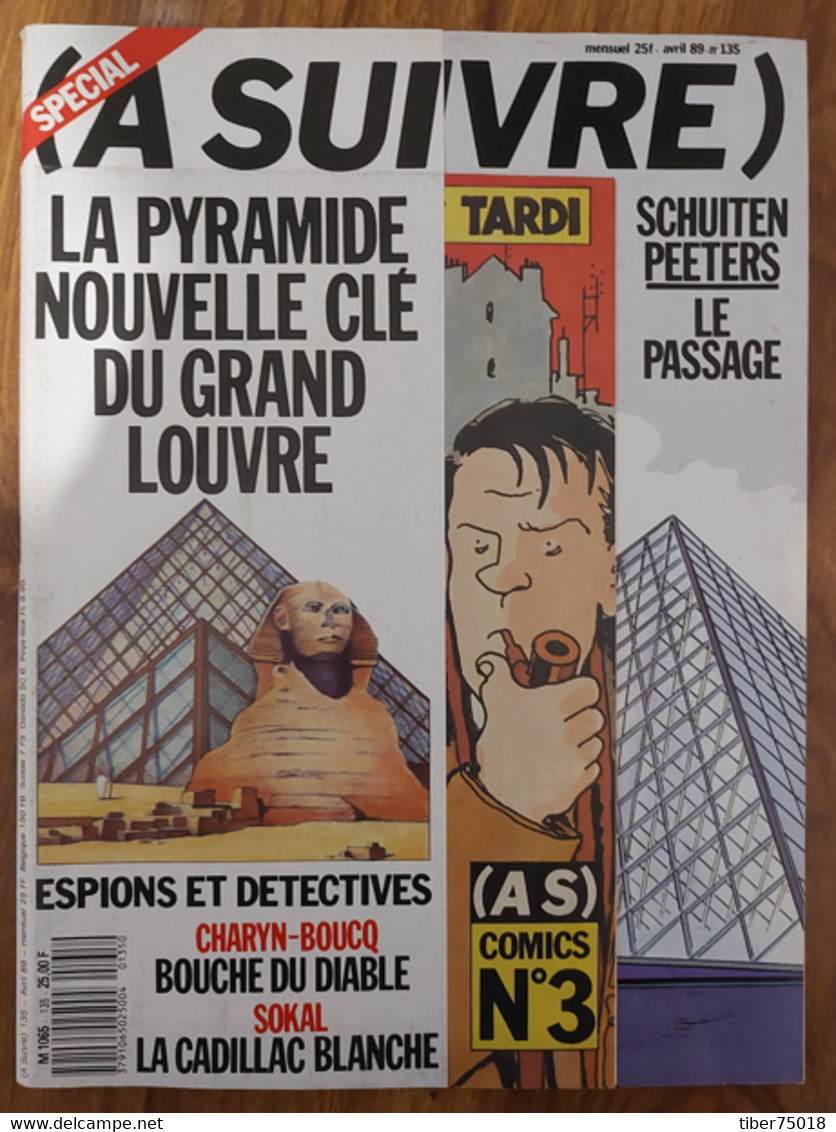 Magazine (A Suivre) (22,5 X 30) Bandes Dessinées + Additif : Illustration Tardi - A Suivre