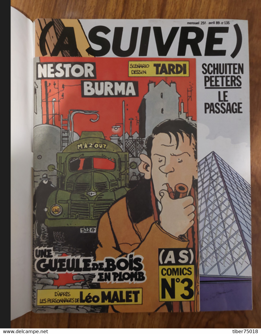 Magazine (A Suivre) (22,5 X 30) Bandes Dessinées + Additif : Illustration Tardi - Fortsetzungen