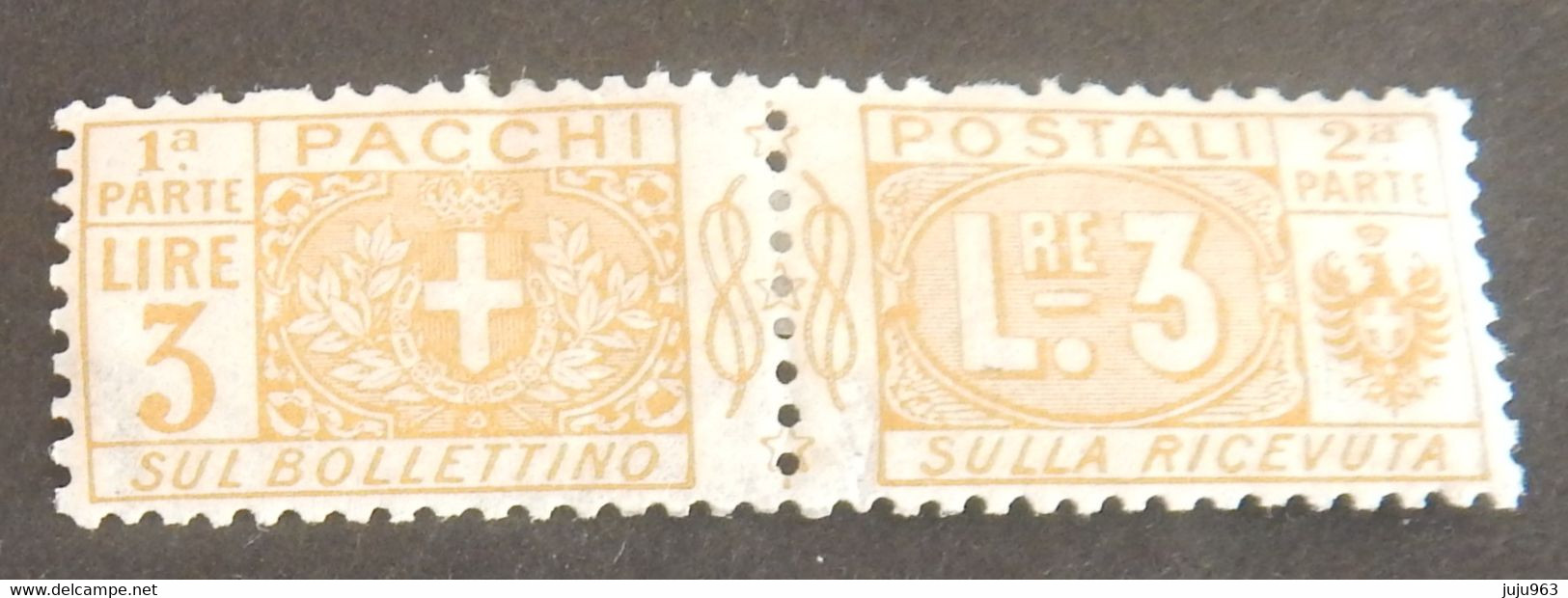 ITALIE COLIS POSTAUX  YT 14 NEUF*MH  ANNÉES 1914/1922 - Postal Parcels