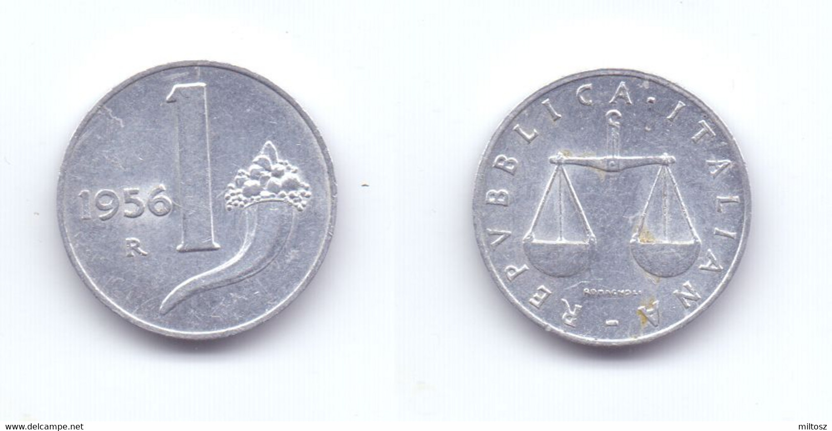 Italy 1 Lira 1956 - 1 Lira