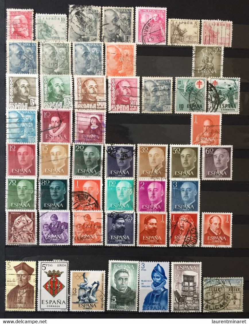 ESPAGNE / LOT / 50 VALEURS - Collections