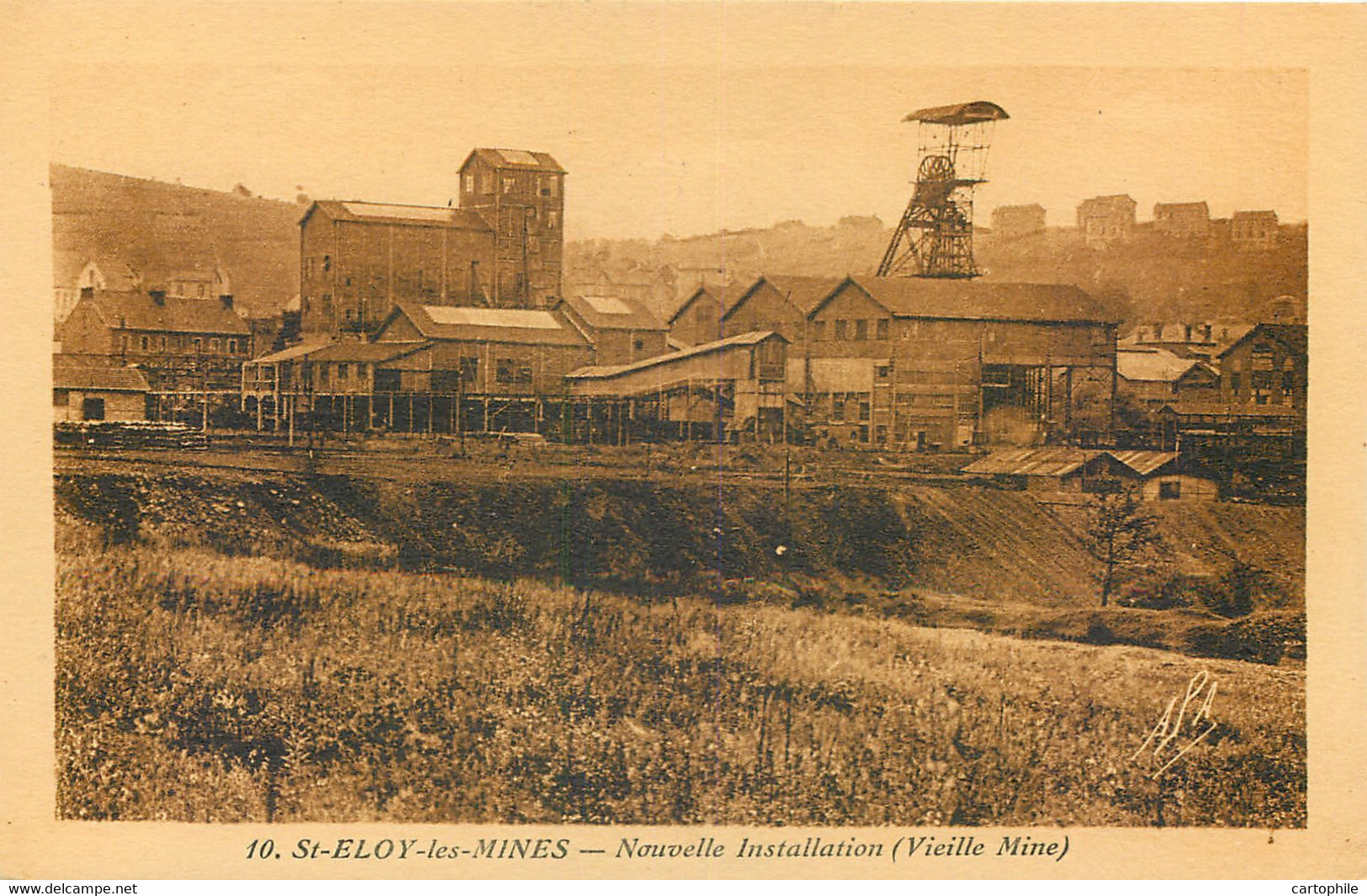 63 - SAINT ELOY LES MINES - Nouvelle Installation - Vieille Mine - Saint Eloy Les Mines