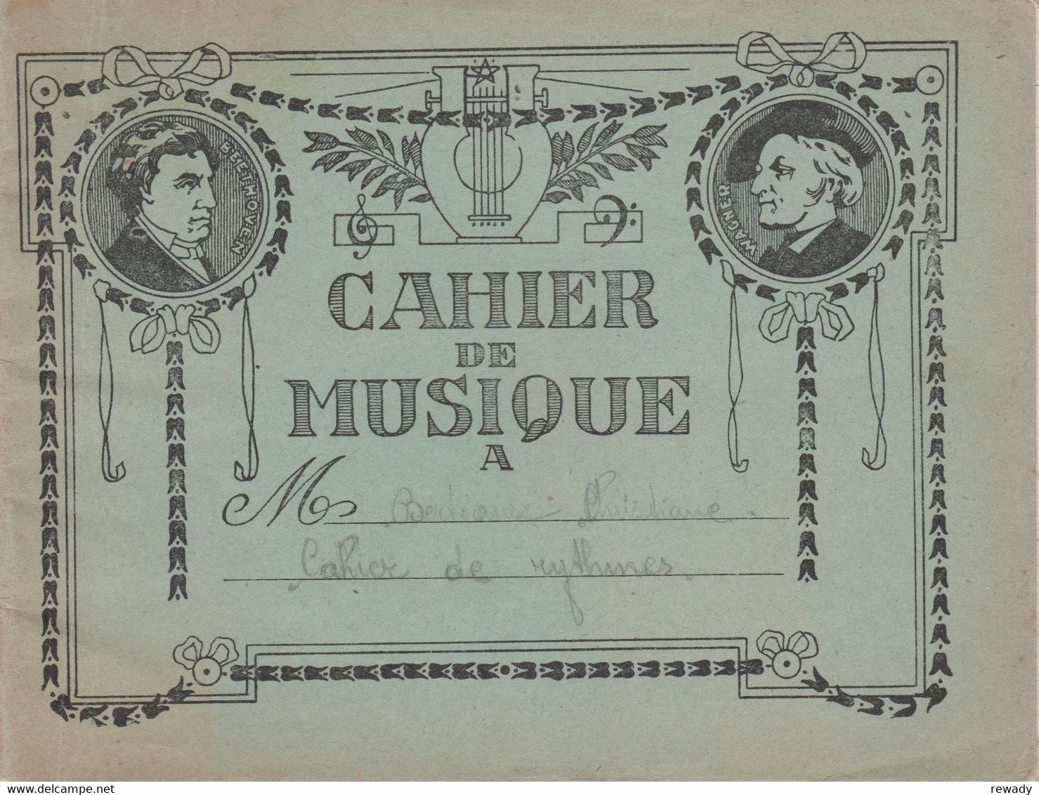 France - Cahier De Musique - Beethoven - Wagner - Matériel Et Accessoires