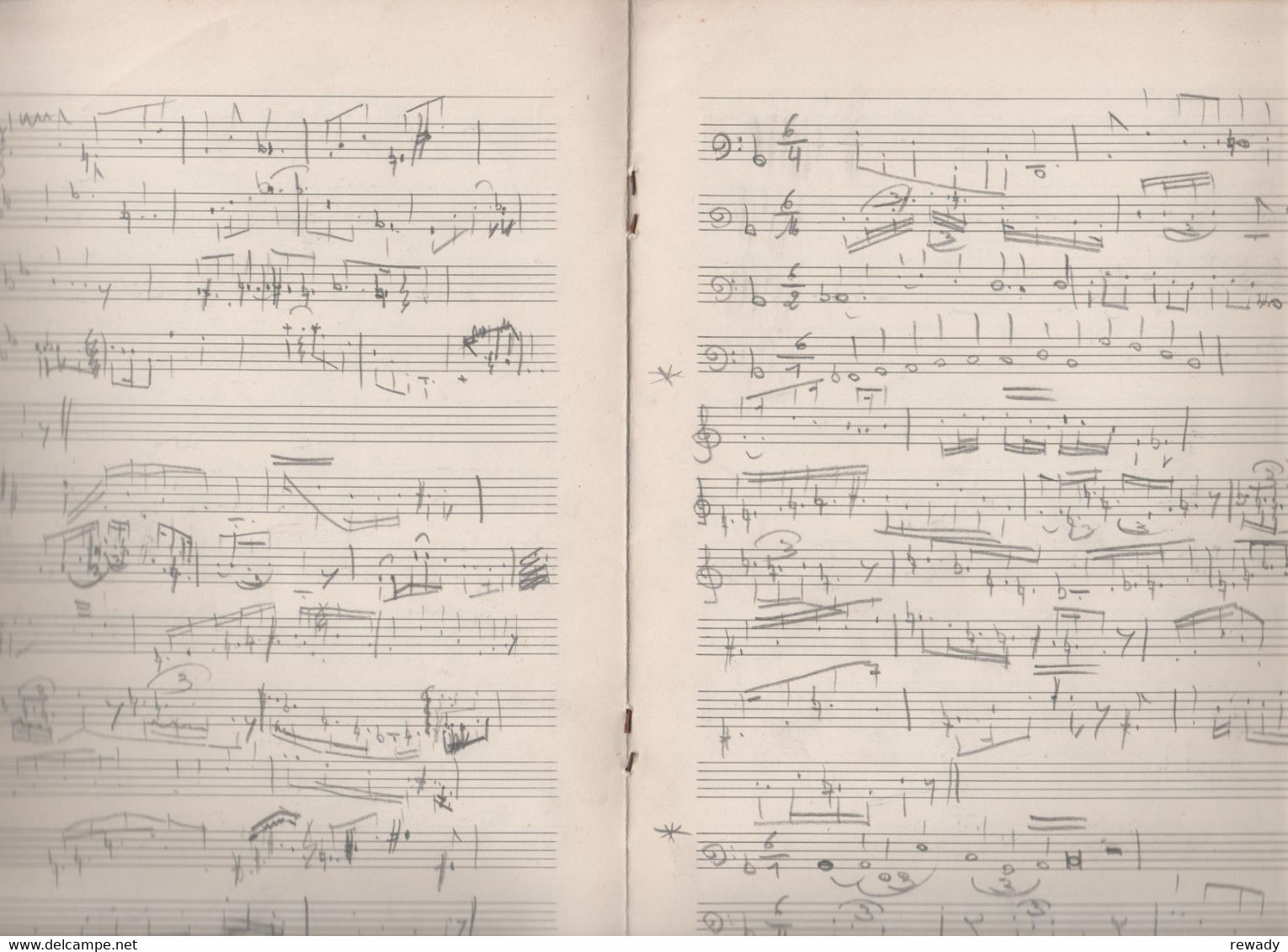 France - Cahier De Musique - Beethoven - Material Und Zubehör