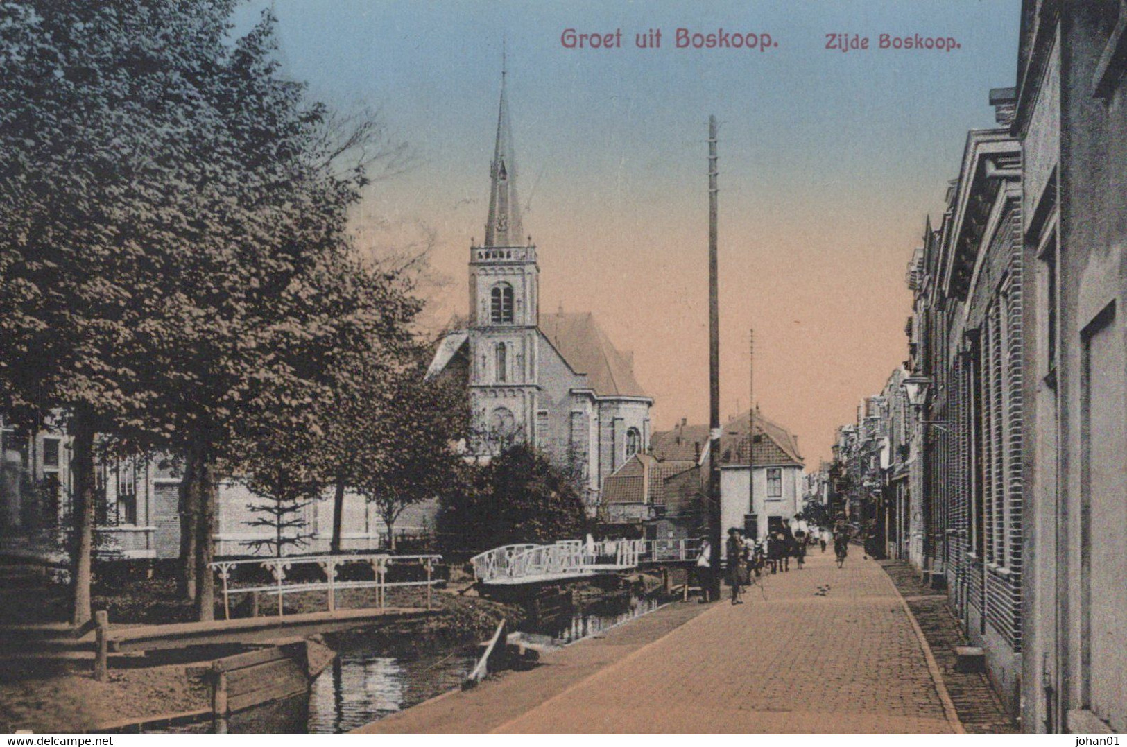 BOSKOOP - 1919 - Ansicht - Boskoop