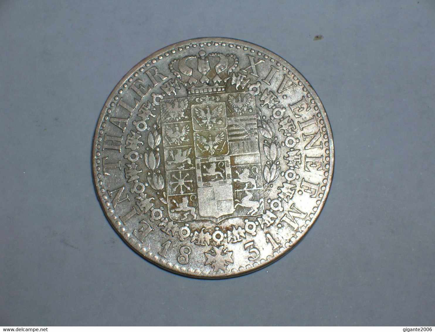 ALEMANIA/PRUSIA 1831 D (45.127 PIEZAS) Plata (9249) - Taler & Doppeltaler