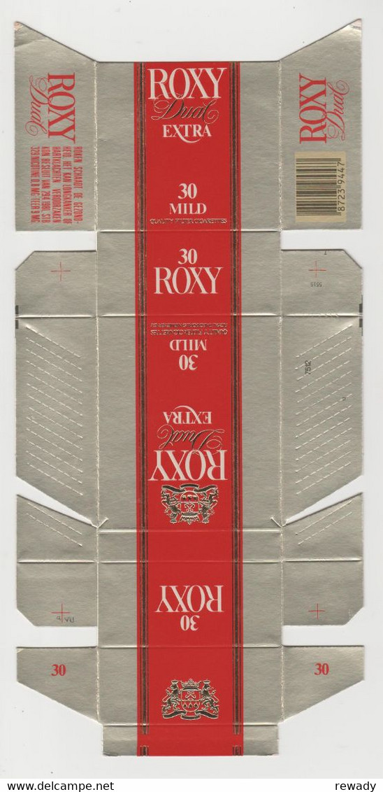 ROXY Dual Extra - Emballage Cartonne Cigarette - Contenitore Di Sigari