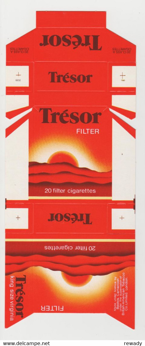 TRESOR Filter - Emballage Cartonne Cigarette - Estuches Para Puros