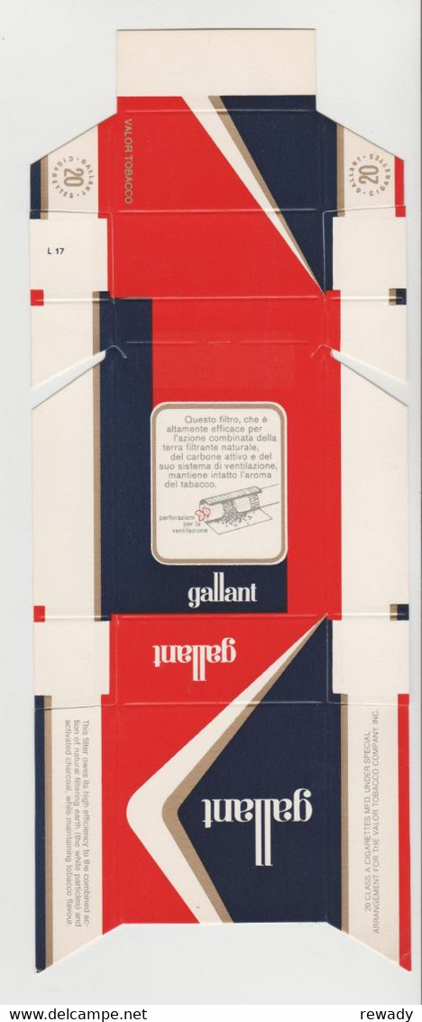 GALLANT - Emballage Cartonne Cigarette - Contenitore Di Sigari