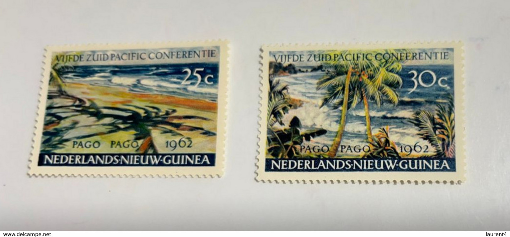 (stamp 24-10-2022) Mint / Neuf -  Nederlands New Guinea (1962) Pago Pago - Nuova Guinea Olandese