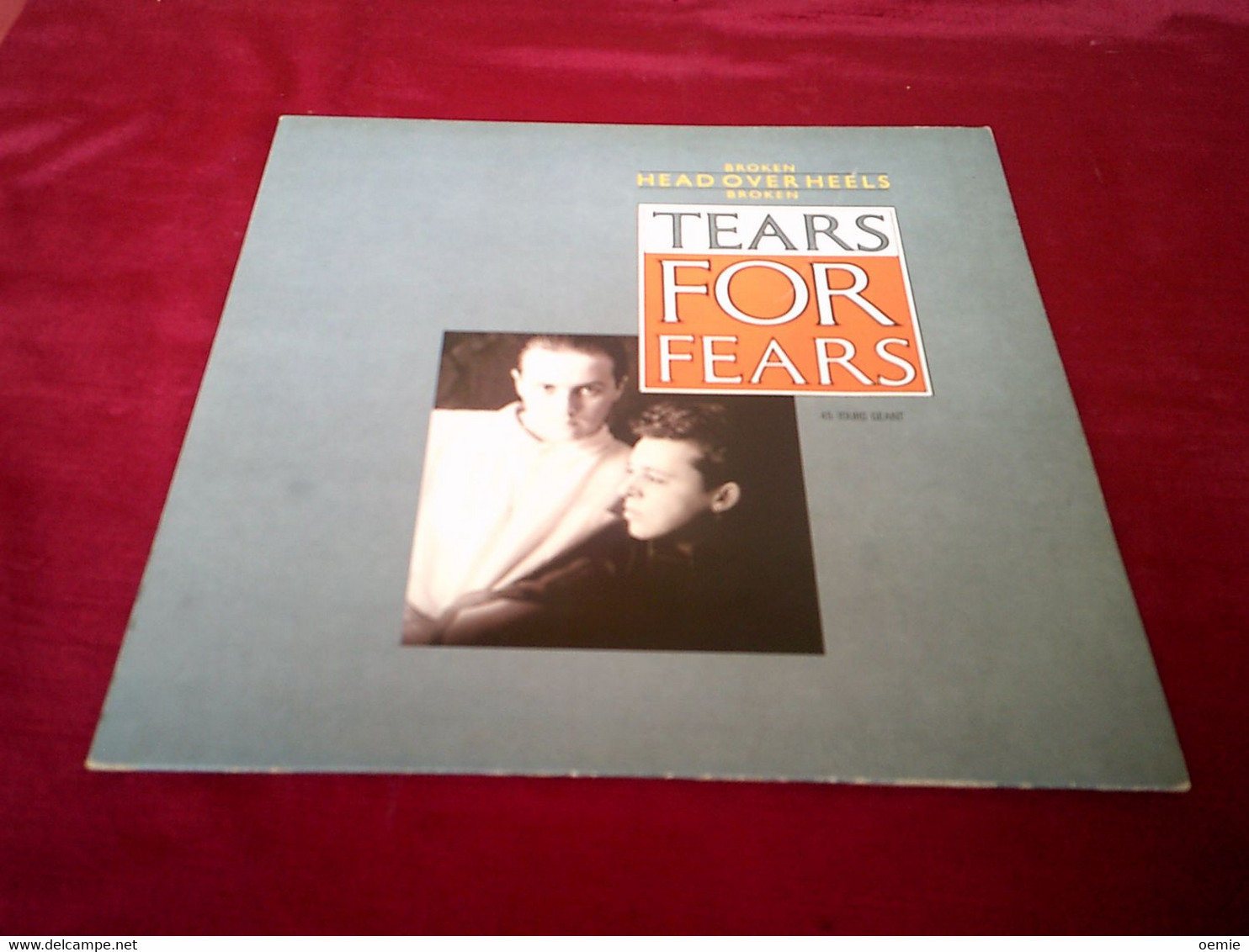 TEARS FOR FEARS   BROKEN  HEAD OVER HEELS BROKEN - 45 T - Maxi-Single