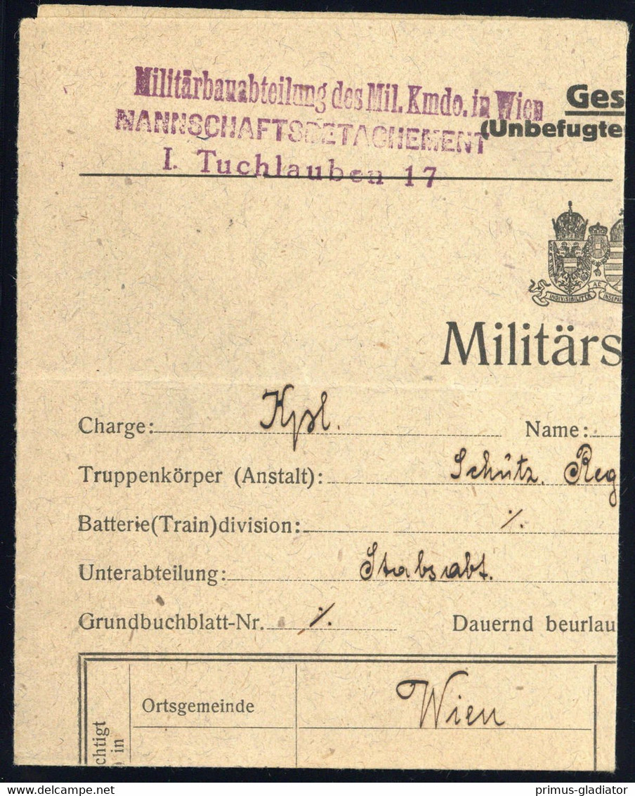 1918, Österreich - Oblitérations Mécaniques