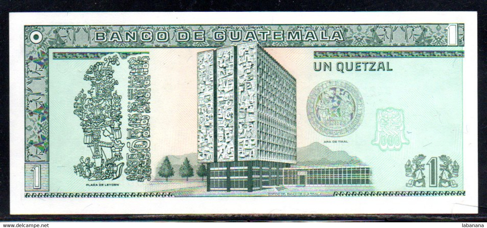 659-Guatemala 1 Quetzal 1992 B428F Neuf/unc - Guatemala