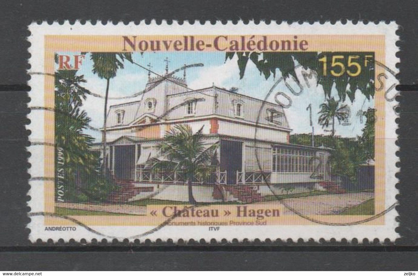 New Caledonia, Used, 1999, Michel 1191 - Usati