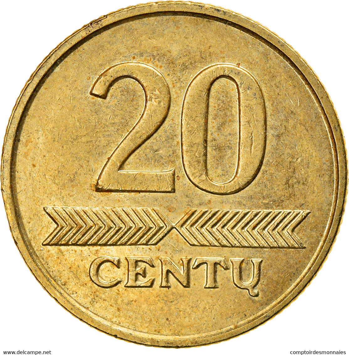 Monnaie, Lithuania, 20 Centu, 2007, TTB, Nickel-brass, KM:107 - Litouwen