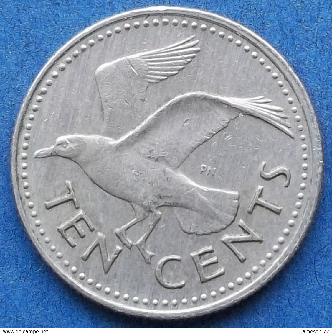 BARBADOS - 10 Cents 1973 "tern" KM# 12 Member Of The Commonwealth, Independent Republic (1966) - Edelweiss Coins - Barbados (Barbuda)